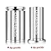Large Cylinder Pre Press Mold | iBudtek dp-pm40r | Bottle Tech Styled Puck Maker Made of Stainless Steel | 7-14g Materials Loaded | Works with 2.5 x 4.5 inch Nylon Micron Filter Bags