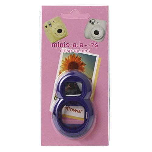 For FUJIFILM Instax Mini7s Mini8/9,Self Portrait Mirror,Sunfei Polaroid Camera Self-Timer Mirror (Purple)