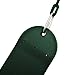 Tree Huggear Playground Swing Seat- Heavy Duty Flexible Green Belt Seat with Green Plastic Coated Metal Chain- Fun Safe Swinging for Adults and Kids