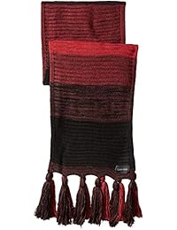 Calvin Klein - Bufanda de mujer con borlas de colores