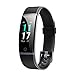 Letsfit Fitness Tracker, Activity Tracker Watch with Heart Rate Monitor, IP68 Standard Smart Watch with Step Counter, Calorie Counter, Call & SMS Pedometer Watch for Women Men Kids
