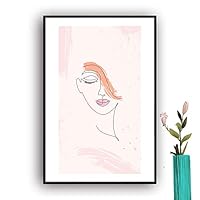 Framed Canvas Wall Art Picasso Poster Print of Woman Canvas Prints Home Artwork Decoration for Living Room,Bedroom - 16x24 inches
