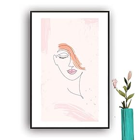 Framed Picasso Poster Print of Woman Home Artwork...