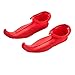 Adult Elf Clown Shoes Jester Shoes Carnival Halloween Costume Shoes - Red