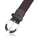 Mio Marino Elastic Belt for Men and Women - Woven Stretch Belt - Gift Box - Brown - M