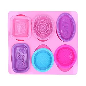 7 Stks Siliconen Mallen, Food Grade Gladde Siliconen Draagbare Multifunctionele Bakken Cakevorm voor Etentje Camping