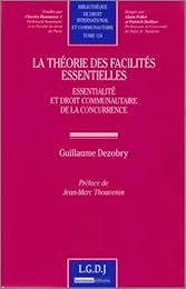 La  théorie des facilités essentielles