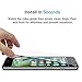 LK [4 Pack] Screen Protector for iPhone 7 Plus / 8 Plus, [Tempered Glass] with Lifetime Replacement Warranty