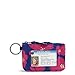 Vera Bradley Women's Cotton Zip ID Case Wallet, Art Poppies, One size