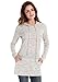 VESSOS Women's Hooded Pullover Long Sleeve Raglan Tunic Sweatshirt Hoodie