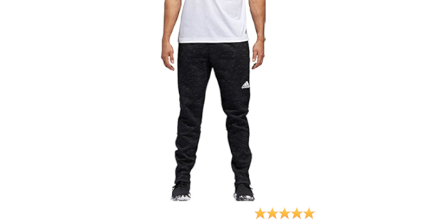 adidas men's post game fleece tapered pants