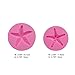 Efivs Arts Ocean Series Silicone Mold Fondant Mold Cupcake Cake Decoration Tool Starfish Set Large 3.58