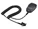 Compact Speaker Mic with Reinforced Cable for Motorola Vertex Radios VX-180 VX-210 VX-410 VX-424 VX-231 VX-261 VX-264 VX-351 VX-354 VX-451 VX-454 VX-459 EVX-531 EVX-534 539, Shoulder Microphone