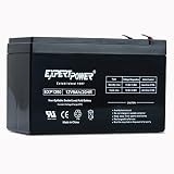 ExpertPower EXP1290 12 Volt 9 Amp Rechargeable Battery