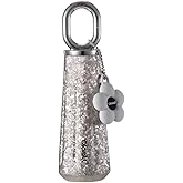 Oball Insulated Titanium Water Bottle, Insulated Bottle with Carrying Handle, 17 Oz, Cup Holder Friendly, Lightweight Water Bottle for Outdoor, Office,Hot coffee travel bottle (Silvery)