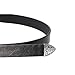 Wink Gal Women's Boho Vintage Designer Metal Western Buckle Belt (One Size, Style#4 Silver)