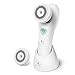 USpicy Sonic Facial Brush, Electronic Face Brushes For Cleansing With IPX6 Waterproof, Gentle yet Effective Skin Exfoliating Cleansing System for Deep Cleaning