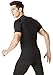 Tesla TM-MUB03-KLB_Large Men's Short Sleeve T-Shirt Cool Dry Compression Baselayer MUB03