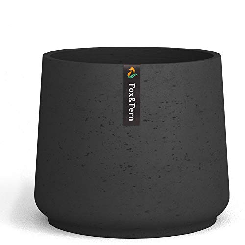 Plant Pot – Rough Clay – Parent (10 inch, Black Wash – Tapered)