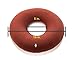 Premium Inflatable Donut Cushion Comfortable for Hemorrhoid,Back and Tailbone Pain Relief. Medical Donut Cushion Ideal for Coccyx Pain, Bedsores, Child Birth, and Pregnancy_Red