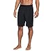 Under Armour Men's Athlete Ultra Comfort Recovery Shorts Sleepwear,Black /Carbon Heather, Large