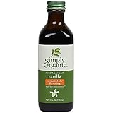 Simply Organic Vanilla Flavoring (non-alcoholic), Certified Organic | 4 ounce