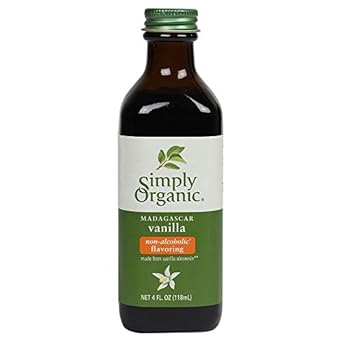 Simply Organic Vanilla Flavoring (non-alcoholic), Certified Organic | 4 oz