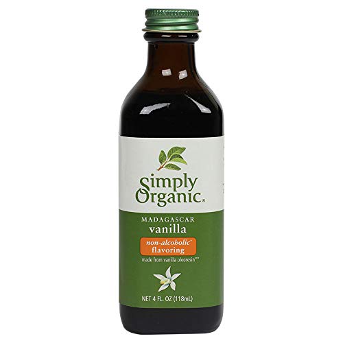 Amazon Com Simply Organic Vanilla Flavoring Non Alcoholic Certified Organic 4 Oz Grocery Gourmet Food