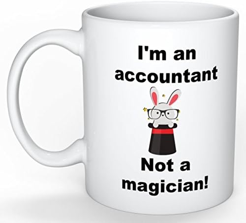 Accountant Mug - I'm An Accountant, Not A Magician, Ceramic By Renegade Spirit
