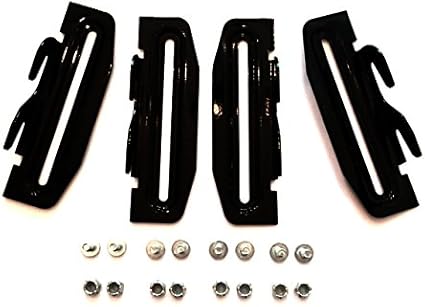 Amazon Com 35 Bed Frame Conversion Brackets Four Down Hooks Free Priority Mail Shipping Bolt On To Hook On Headboard To Foot Board Bed Frame Adapter Plates 2 Inch Height Adjustment Pack Of 4 Furniture