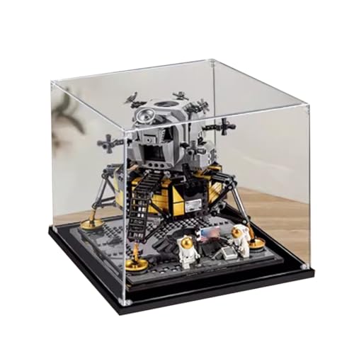 HAIWENFEIQI Acrylic Display Case for Lego Lunar