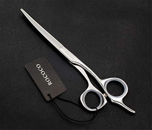 Taoxia Hairdressing Scissors Hair Cutting Scissors 6.5 Inch Japanese Stainless Steel Straight Shears Curved Shears for Salon Barbers or Home