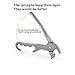 SHANGPEIXUAN Pizza Pan Gripper for Deep Pizza Pans,Heavy Duty Cast Aluminum Pan Tongs,Great for Pulling Hot Pizza Pan out of the Microwave,Oven … …