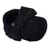 Voberry® Baby Boys Girls Soft Soled Tassel Bowknots Crib Shoes PU Moccasins
