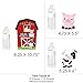 Big Dot of Happiness Farm Animals - Barnyard Baby Shower, Birthday Party Centerpiece Sticks - Table Toppers - Set of 15