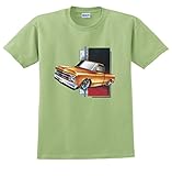 Chevy C-10 Lowered Orange Truck Chevrolet Pickup T-Shirt