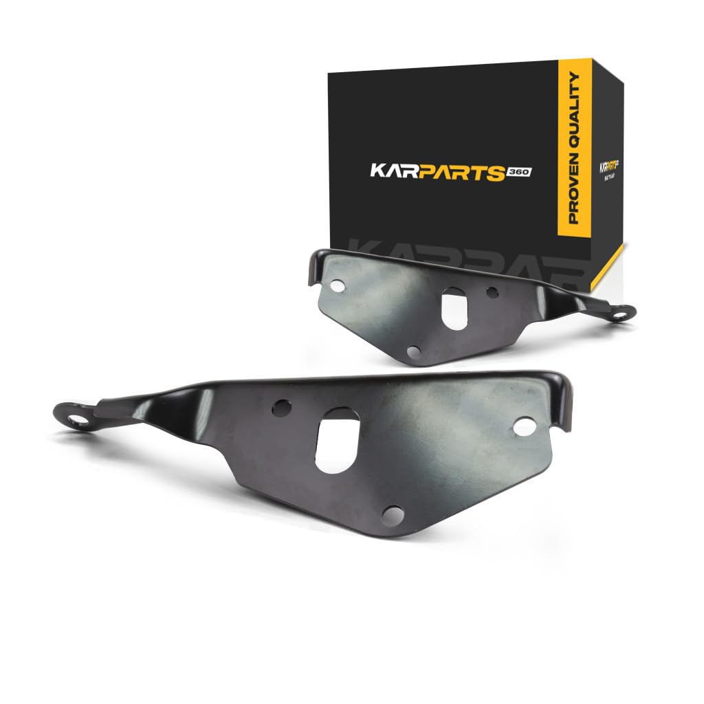 Photo 1 of For Chevy Silverado 1500/2500 1999-2006 Hood Hinge Driver and Passenger Side | Pair | Steel Black | Includes 2007 Classic | Replacement For GM1236109, GM1236110 | 12472769, 12472770