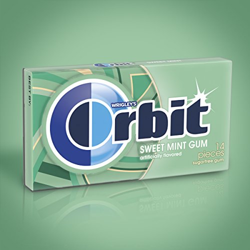 Orbit Sugarfree Gum, Mint Variety Box, 12 Count of 14 Piece Packs