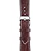 MARGE PLUS Compatible with Apple Watch Band 44mm 42mm with Case, Alligator Grain Calf Genuine Leather Strap Replacement for iWatch Series 5/4/3/2/1 Sport and Edition, Light Brown