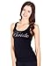 Bride Rhinestone Longer Length Tank (Small, Black)