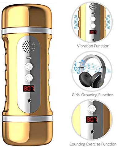 Massage-Cup Automatic Oral Deep Throat Hands Free Deep Electric Men Rotate Leisure and Funny Voice Interactive Headphone Mode T-Shirt Underwear Noiseless Vibrating Toy Aǐrcrāft