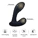 Anal Vibrator, Vibrating Anal Sex Toy Dual Motors Prostate Massager 10 Stimulation Patterns USB Rechargale Remote Control, Waterproof Personal Massager Sex G-Spot Anal Toys for Man Women Adult