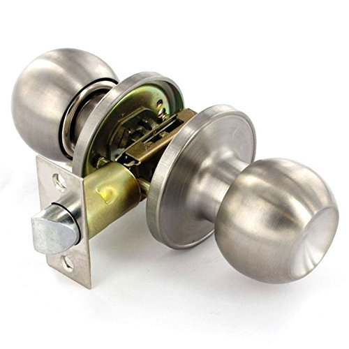 Satin Stainless Steel Door Knob Set - Passage