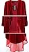 R.Vivimos Womens Ruffled Asymmetric Long Velvet Blazers Coat Casual Jackets