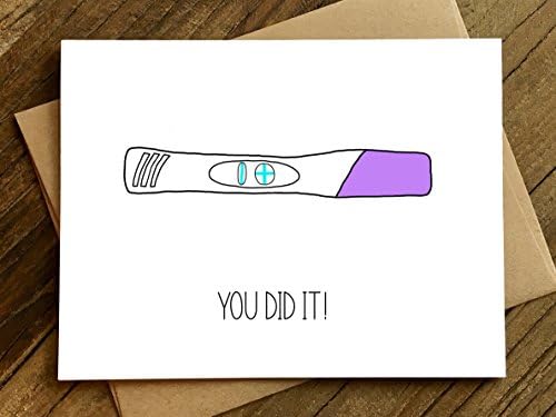 You Did It New Baby/Pregnancy Card