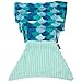 Kanguru Mermaid Tail Blanket Gifts for Girl 5 6 7 8 9 10 Year Old - Fun Gifts for Christmas and Birthday