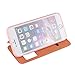 Nouske Smart Touch Case S-View Window Flip Cover/Magnetic Closure/Stand/TPU bumper/360 Protection for 5.5 inch iPhone 6 Plus/iPhone 6S Plus, Rose Gold