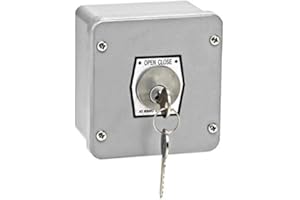 MMTC - 1KX Nema 4 Surface Mount Key Switches, Open/Close with Center Return