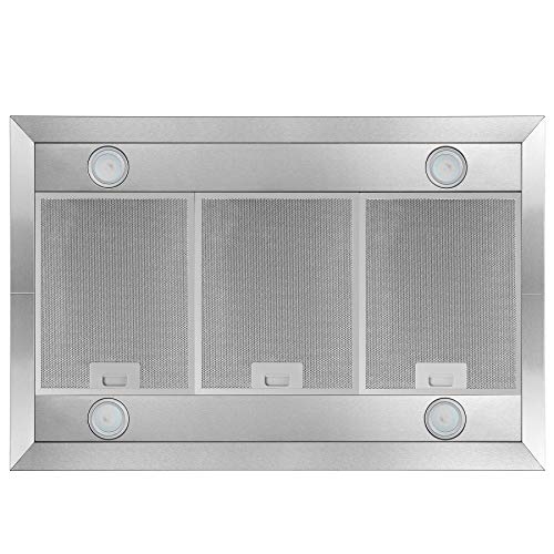 Golden Vantage Island Mount Range Hood 36” StainlessSteel Hood Fan