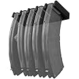 Tactical Force Armory AK Magazine Rack Wall Mount for 5.45/5.56/7.62-47/74- Display Storage Organization Safe